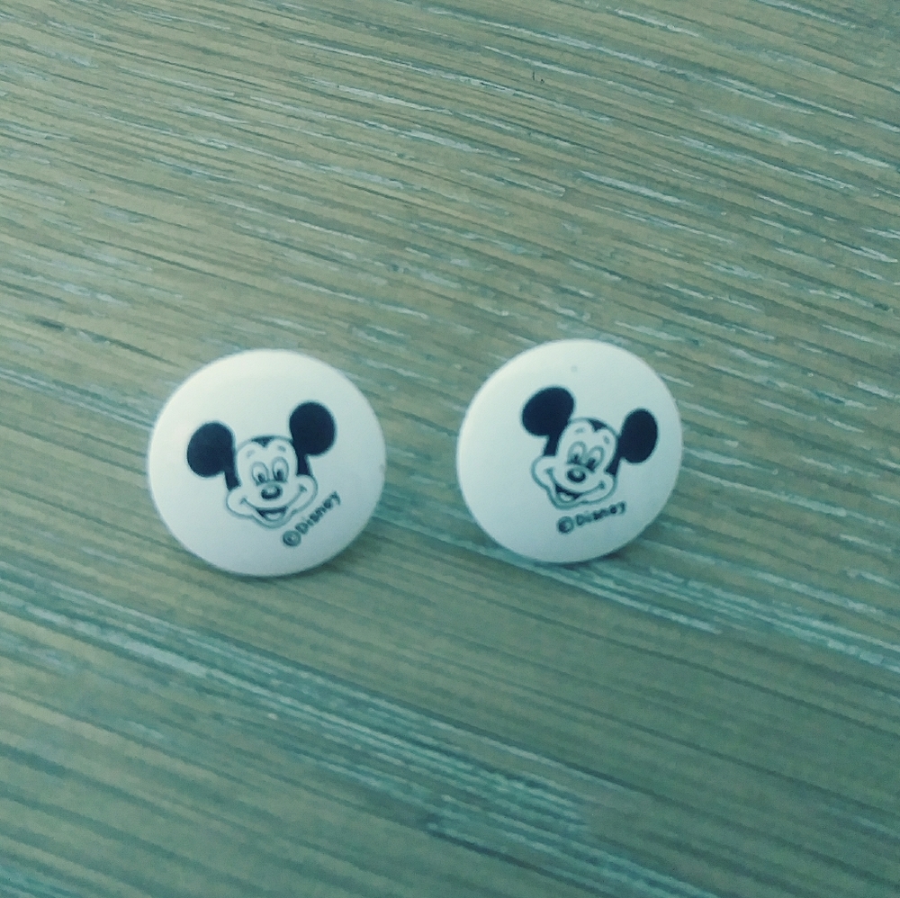 Earrings Mickey mouse vintage